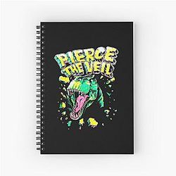 Vintage Pierce The Veil Dinosaur Spiral Notebook