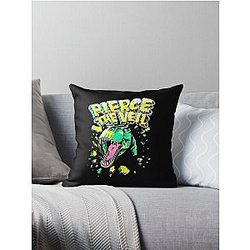 Vintage Pierce The Veil Dinosaur Throw Pillow