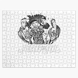 Funny Man Pierce The Veil Retro Vintage Jigsaw Puzzle
