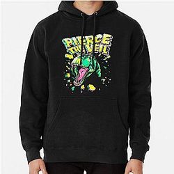 Vintage Pierce The Veil Dinosaur Pullover Hoodie