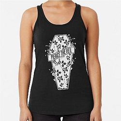 pierce flower Racerback Tank Top