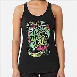 Pierce The Veil Band Vintage Racerback Tank Top