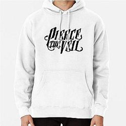 PIERCE THE VEIL LOGO BLACK Pullover Hoodie