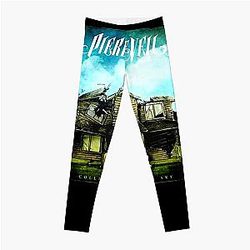Vintage Retro Pierce Cover Awesome For Music Fans Leggings