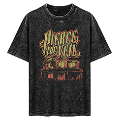 Haunted House Pierce The Veil Washed T-Shirt NTT079 Pierce The Veil T-Shirts