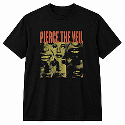 Pierce The Veil Faces Collage Boyfriend NTT079 T-SHIRT Pierce The Veil T-Shirts