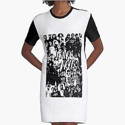 Pierce der Schleier Graphics T-Shirt Kleid