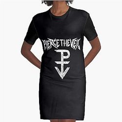 PIERCE THE VEIL BAND Graphic T-Shirt Dress