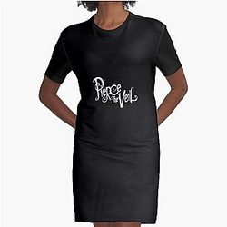 Pierce the Veil logo Graphic T-Shirt Dress