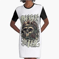 Pierce The Veil Art Graphic T-Shirt Dress