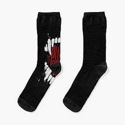 Pierce the Veil red  Socks