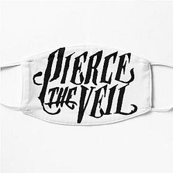 PIERCE THE VEIL LOGO BLACK Flat Mask