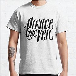 PIERCE THE VEIL LOGO BLACK Classic T-Shirt