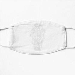 Gift Idea Pierce Flower Gifts Music Fans Flat Mask