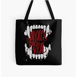 Pierce the Veil red  All Over Print Tote Bag