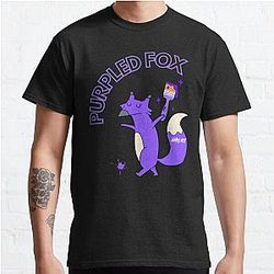 Purpled T-Shirts - Purpled fox Classic T-Shirt RB1908