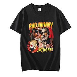 Bad Bunny T-shirts – Hip Hop Vintage Rapper T-shirt