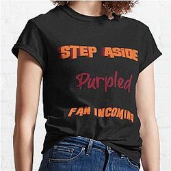 Purpled T-shirts - Purpled Step Aside Classic T-shirt