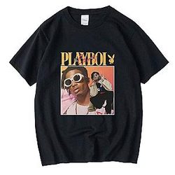 Playboi Carti T-Shirts – Casual Playboi Carti Vintage 90s Unisex T-Shirt