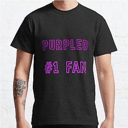 Purpled T-shirts - Purpled #1 Fan Classic T-shirt