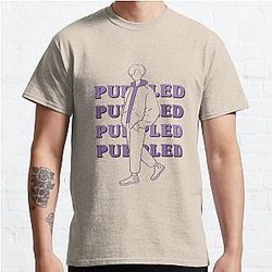 Purpled T-shirts - Purpled Minimal Printing Classic T-shirt