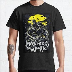 Motionless in White Merch – MIW Horror Signature Casual Shirt