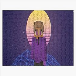 Purpled Puzzles - Purpled youtuber minecraft Jigsaw Puzzle RB1908