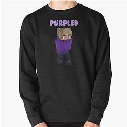 Purpled Sweatshirts - Purpled Pullover Sweatshirt RB1908