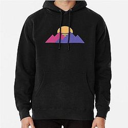 Purpled Hoodies - Purpled Big Logo Printing Pullover Hoodie