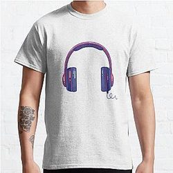 Purpled T-Shirts - Purpled Head set Classic T-Shirt RB1908