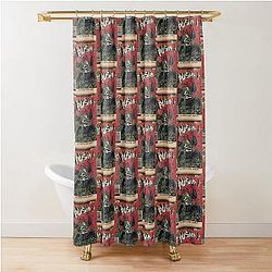 Pusha T Comic Book Album Cover Shower Curtain