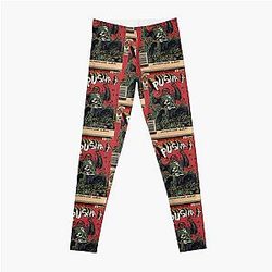 Pusha T Comic Book Cover Hip Hop Album Cover Leggings