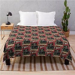 Pusha T Comic Book Cover Hip Hop Album Cover Throw Blanket
