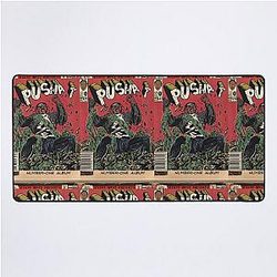 Pusha T Comic Book Cover - Hip Hop Album Desk Mat