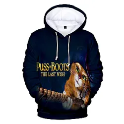 Puss in Boots The Last Wish Movie 3D Print Hoodies