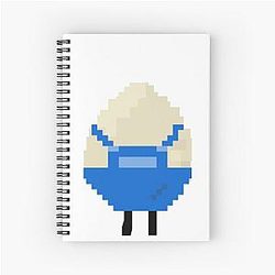 Bobby QSMP Spiral Notebook