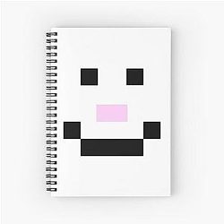 Qsmp Merch Qsmp Logo Spiral Notebook