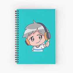 qsmp crazy  Spiral Notebook