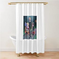 qsmp trick or treat Shower Curtain