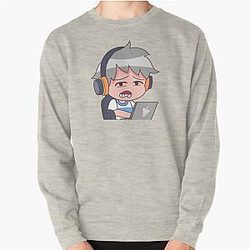 qsmp crazy Pullover Sweatshirt