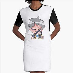 qsmp crazy   Graphic T-Shirt Dress