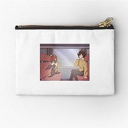qsmp train ride ! ( wilbur and tallullah  Zipper Pouch