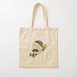 QSMP Egg Ramon Christmas Outfit Cotton Tote Bag