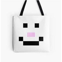 Qsmp Merch Qsmp Logo All Over Print Tote Bag