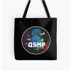 QSMP logo sticker All Over Print Tote Bag