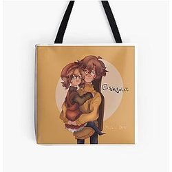 qsmp music duo  All Over Print Tote Bag