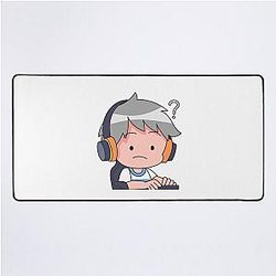 qsmp crazy Desk Mat