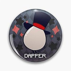 QSMP EGGS -DAPPER- Pin