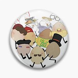 QSMP eggs Pin