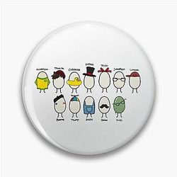QSMP eggs all da children! Pin